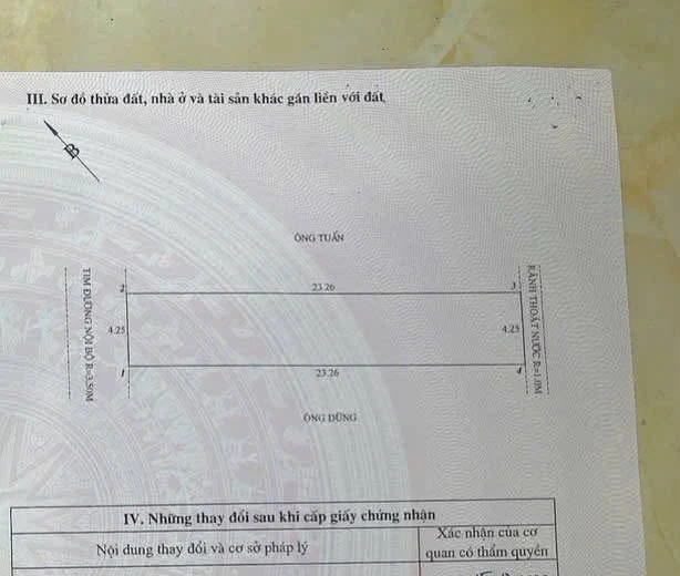 Bán đất ngõ Thiên Lôi, Vĩnh Niệm, 98.9m², 4.2 tỷ - Ảnh 1