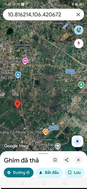 Bán nền đất full thổ cư 168m2 Đức Hoà Tây Ninh 600 triệu
