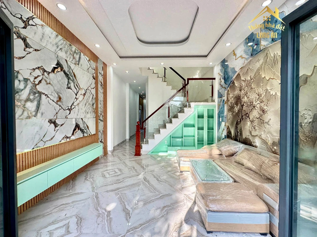 Nhà mới 2 lầu liền kề 77m² Cần Giuộc, Long An - 3.3 tỷ - Ảnh thu nhỏ 4