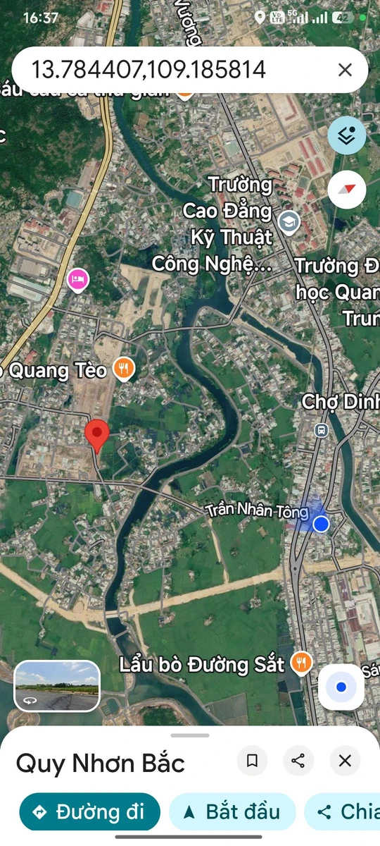 Bán 6 lô đất Quy Nhơn Bắc 500m² mặt tiền 30m - Ảnh 1