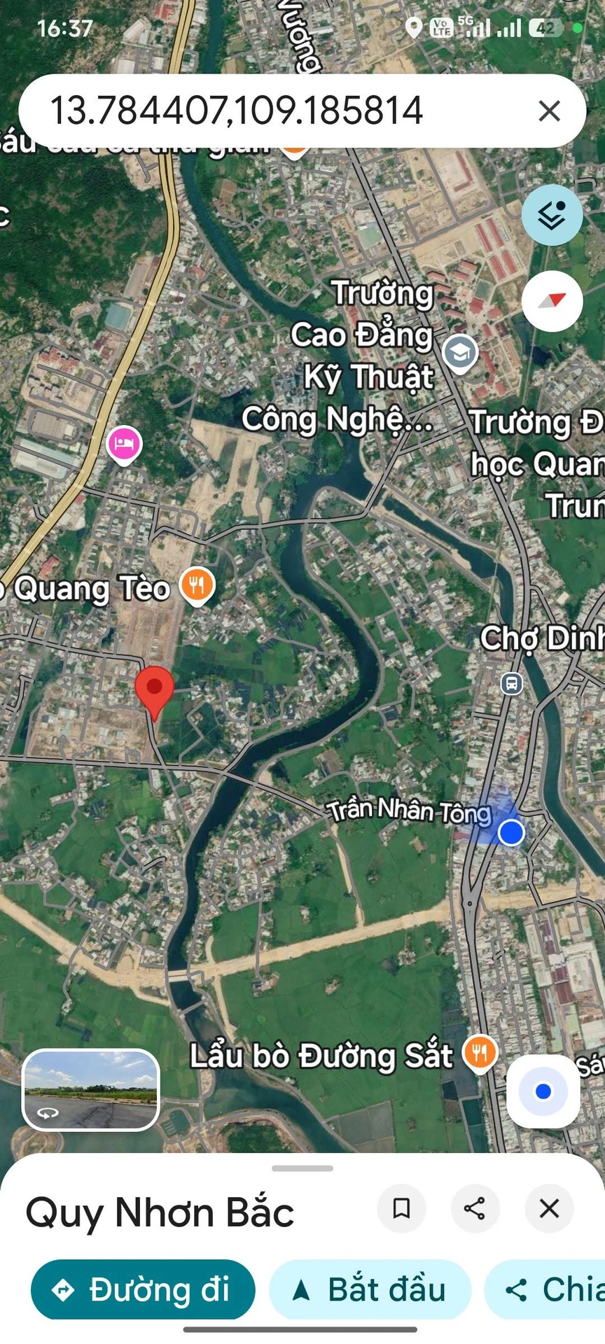 Bán 6 lô đất Quy Nhơn Bắc 500m² mặt tiền 30m - Ảnh 1