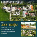 Bán đất Phú Hồ 112.9m² 355 triệu - Ảnh thu nhỏ 1