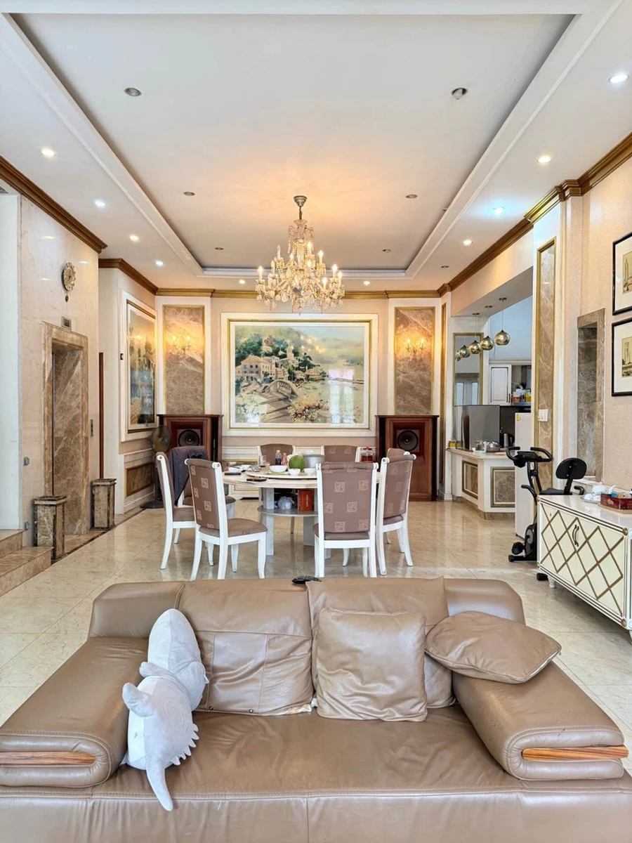Bán biệt thự 163m² có hầm, thang máy, 6 phòng ngủ khu sân bay Tân Bình - Ảnh thu nhỏ 2