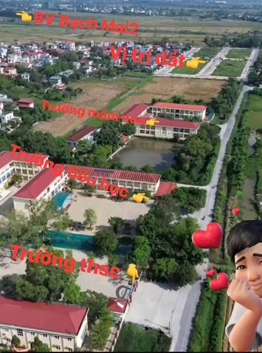 Bán lô góc 2 mặt tiền 131.7 m2 gần Bạch Mai, Hà Nội - Ảnh 1