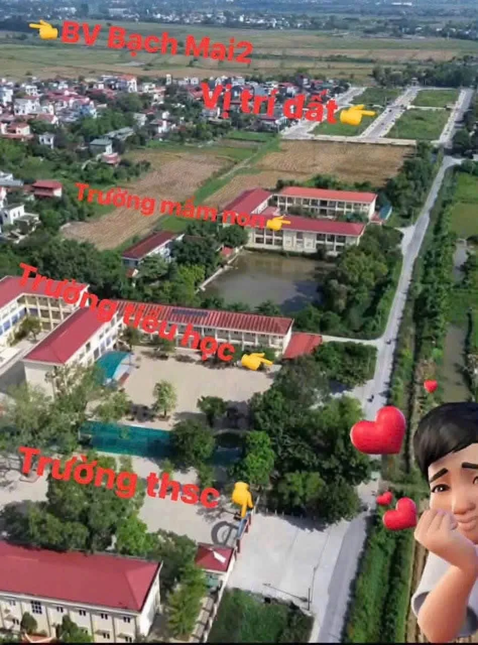 Bán lô góc 2 mặt tiền 131.7 m2 gần Bạch Mai, Hà Nội - Ảnh 1
