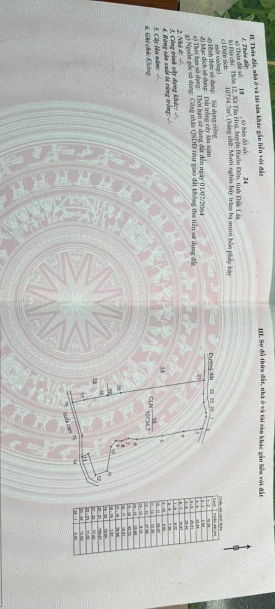 Bán 1,1 ha đất trồng Tân Hòa, Buôn Đôn, Đắk Lắk 670 triệu - Ảnh thu nhỏ 2