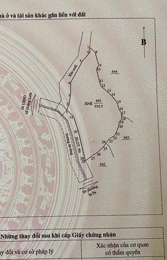 Bán đất 935.5m2 mặt tiền Phan Xi Păng, Sapa - Ảnh thu nhỏ 2