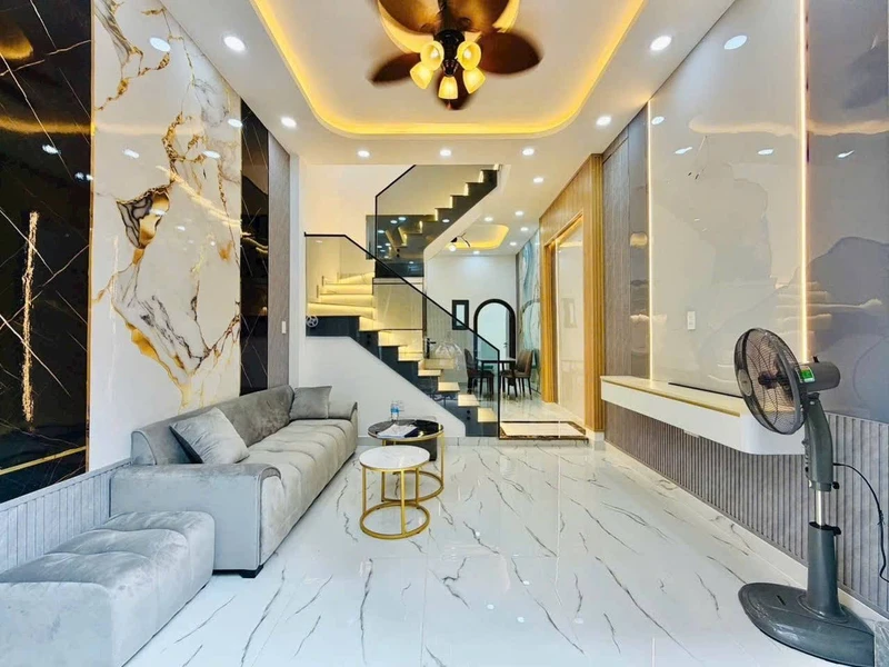 Bán nhà hẻm ô tô 3,5x12m 3PN full nội thất gần Quang Trung, Phường 8, Gò Vấp