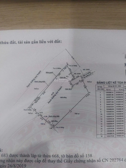 Giảm mạnh 3 tỷ đất NN chưa CMĐ tiện phân lô 1182 m² còn 16 tỷ và còn TL - Ảnh thu nhỏ 3