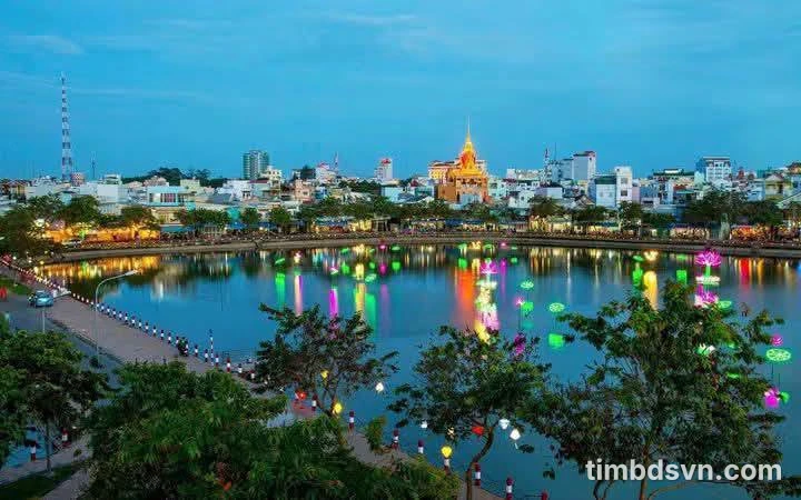 Bán nhà trệt 98m2 view hồ Huỳnh Cương, An Cư - 4 tỷ - Ảnh 1