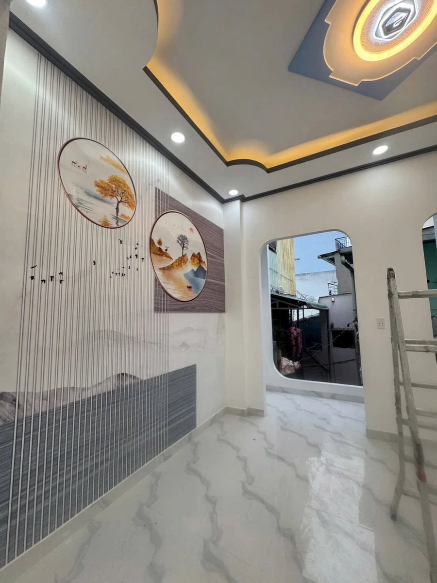 Bán nhà 1 trệt 1 lầu 2PN 4,6x9,5m hẻm 2,5m đường Nguyễn Trọng Trí, Bình Tân - Ảnh thu nhỏ 4
