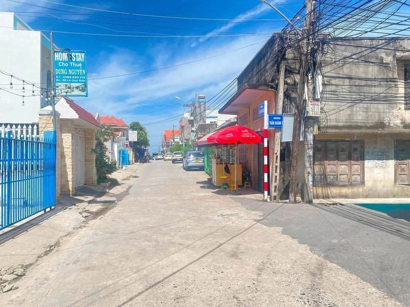 Bán đất 120m² mặt tiền Trần Khánh Dư, Khánh Hòa