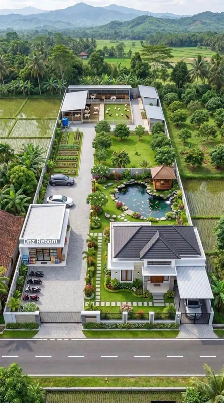 Bán 2.000m2 đất mặt tiền đường xe tải, có 412m2 thổ cư tại Long Hòa, Cần Đước