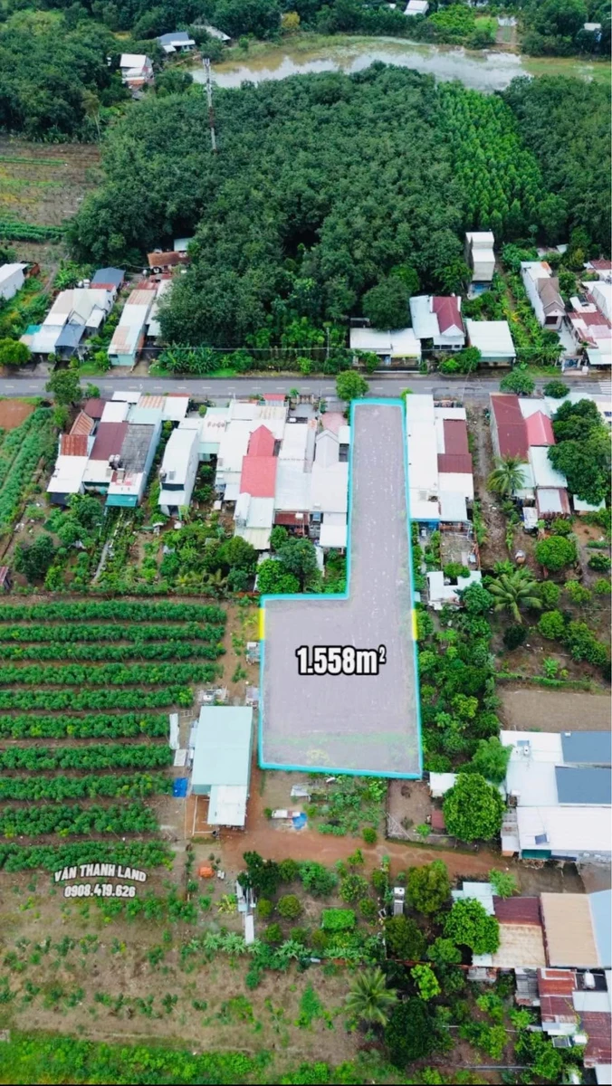 Bán đất kinh doanh 1.558m2 mặt tiền Đồng Xoài, Bình Phước - Ảnh thu nhỏ 2