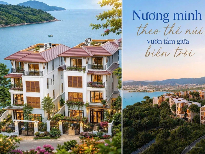 BT đơn lập đồi view biển Panorama siêu vip Vịnh Mây, khu Compound Vin Đà Nẵng voucher giảm tới 39%
