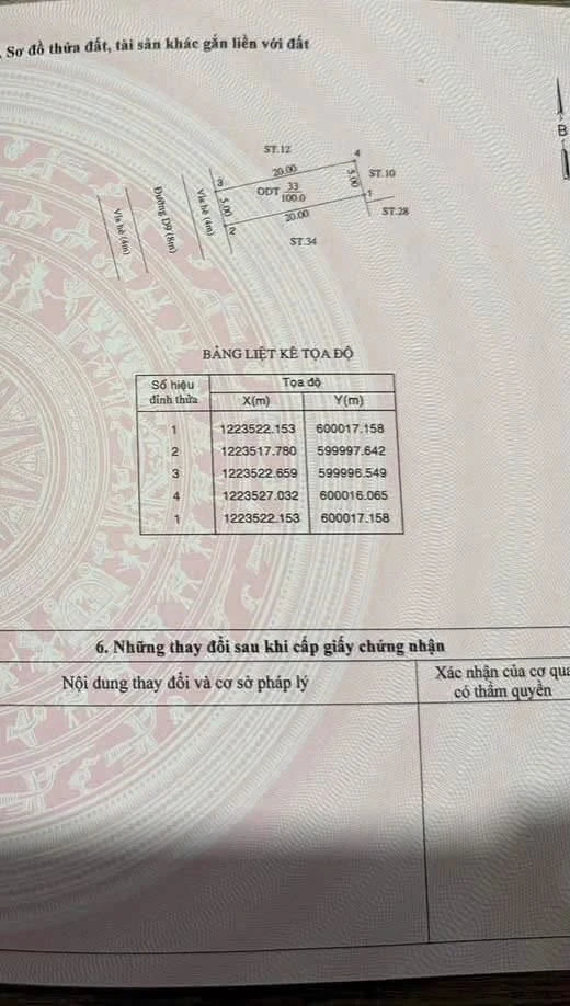 Bán lô đất 100m2 đường D9 Hòa Phú B giá 2.2 tỷ - Ảnh thu nhỏ 3