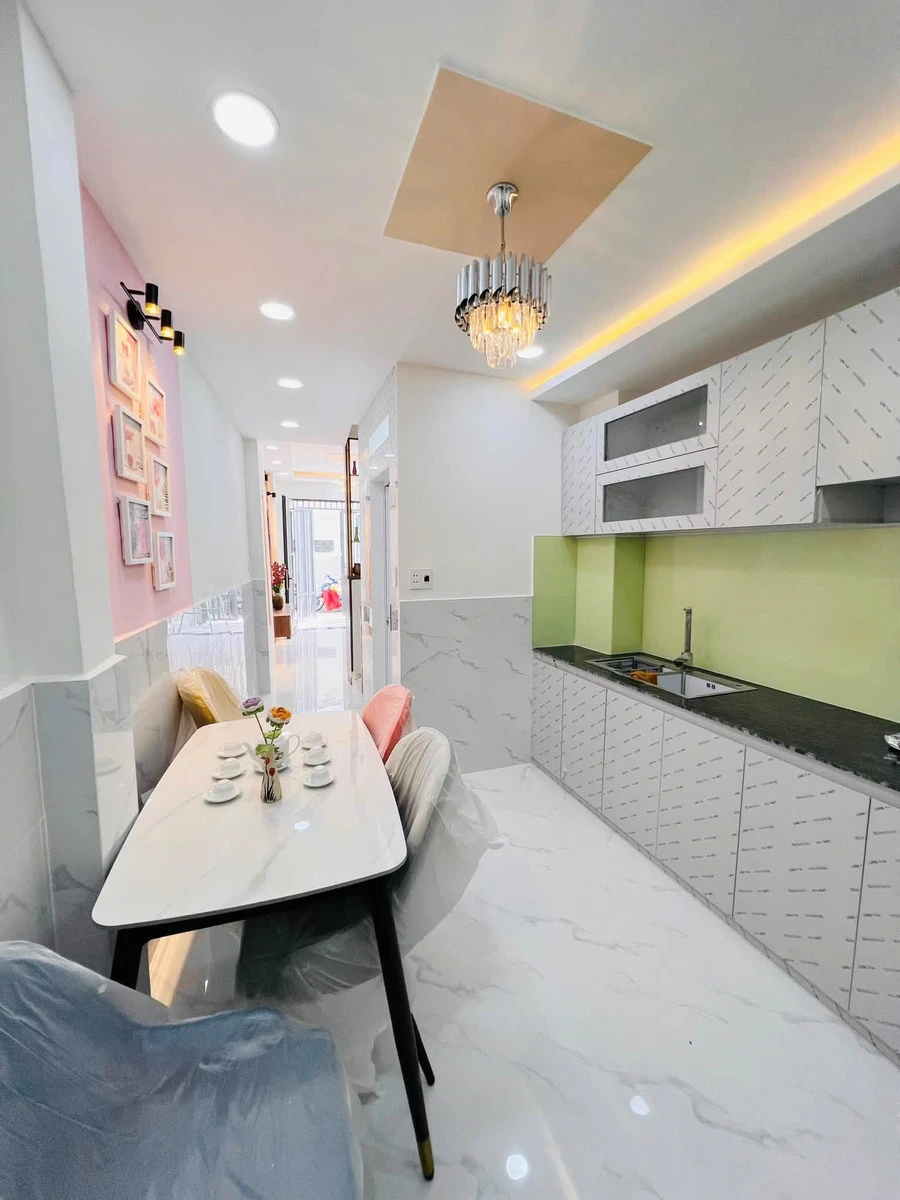 Bán nhà 1 trệt 2 lầu 5PN 38,9m2 gần đường Lương Văn Can, Phường 15, Quận 8 - Ảnh thu nhỏ 3