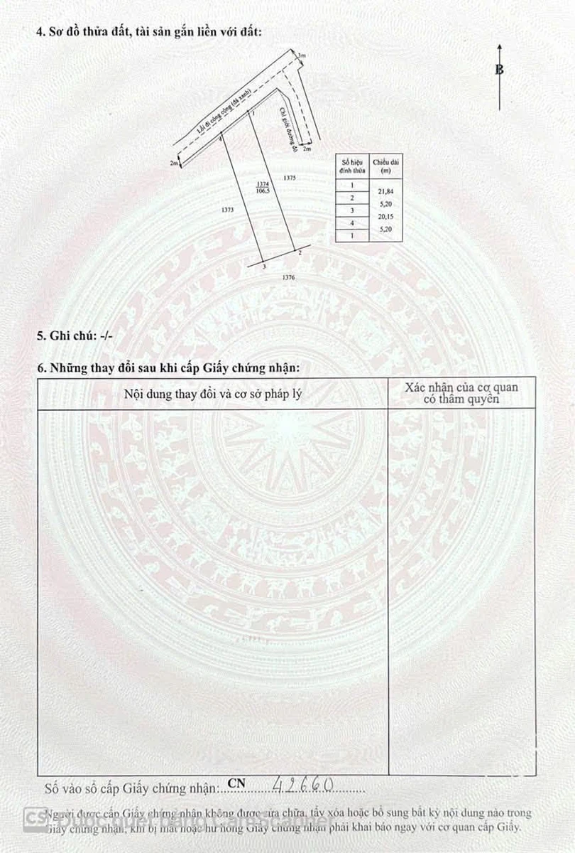 Bán nền đất 106m² Xã Mỹ Lộc Cần Giờ 900 triệu - Ảnh thu nhỏ 3