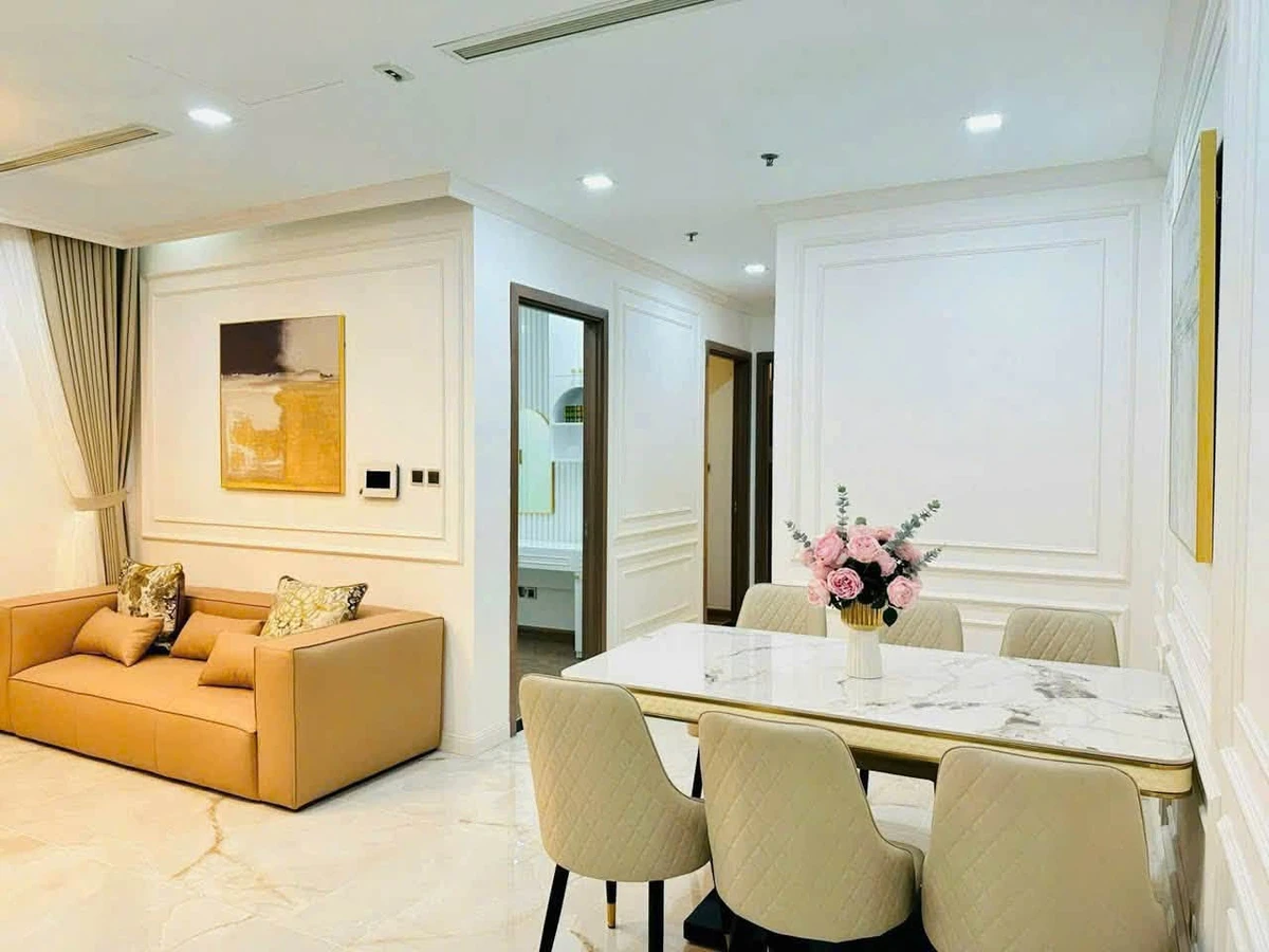 Cho thuê căn hộ 3PN 116m2 Vinhomes Central Park 40tr/tháng - Ảnh 1