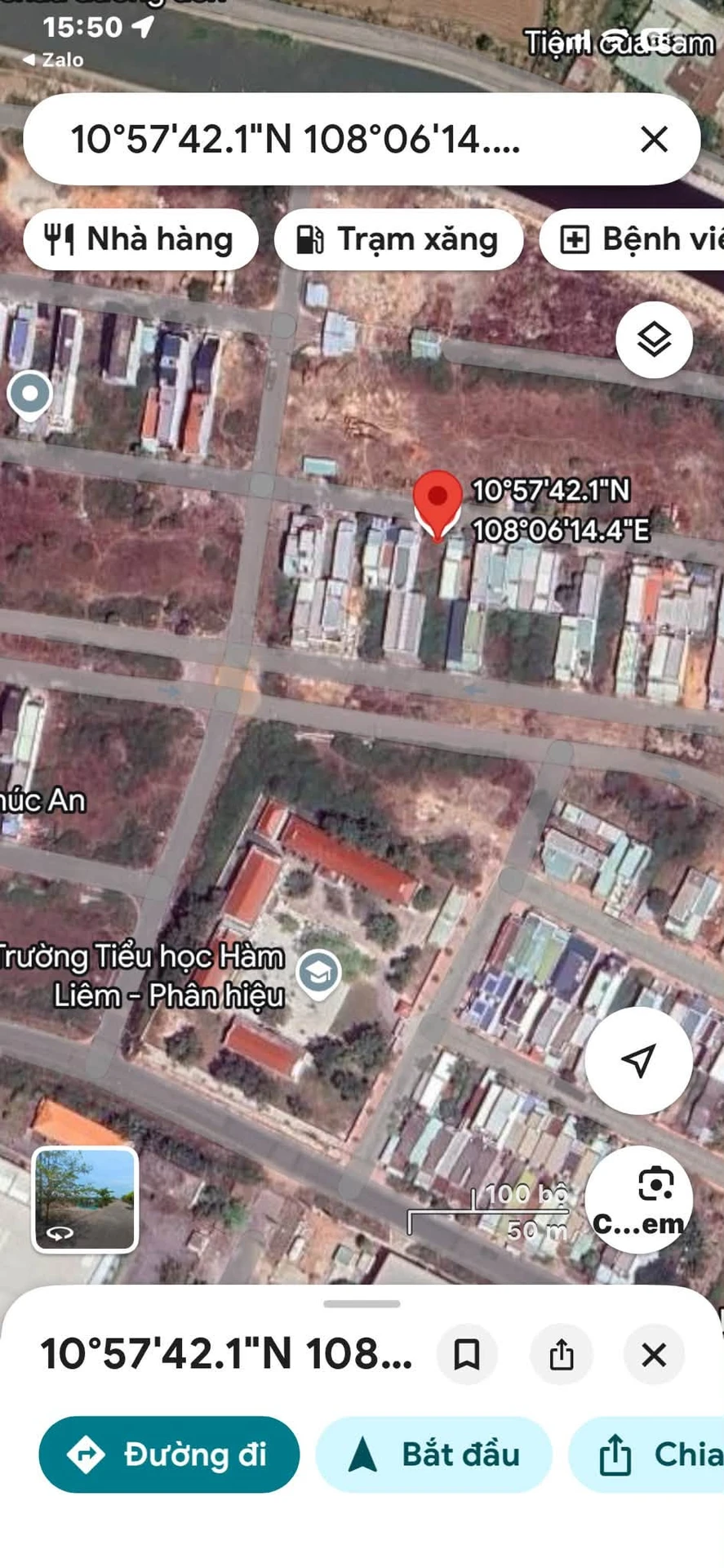 Bán lô đất 95m² H2 Khu tái Định cư Hàm Liêm - Ảnh 1