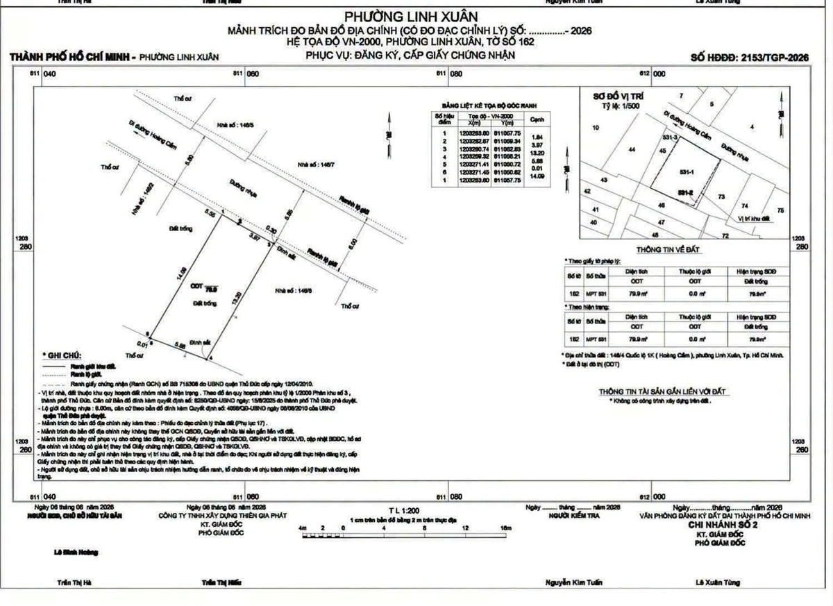 Bán đất nền 79,9m² Linh Xuân, Thủ Đức - 5,25 tỷ - Ảnh thu nhỏ 3