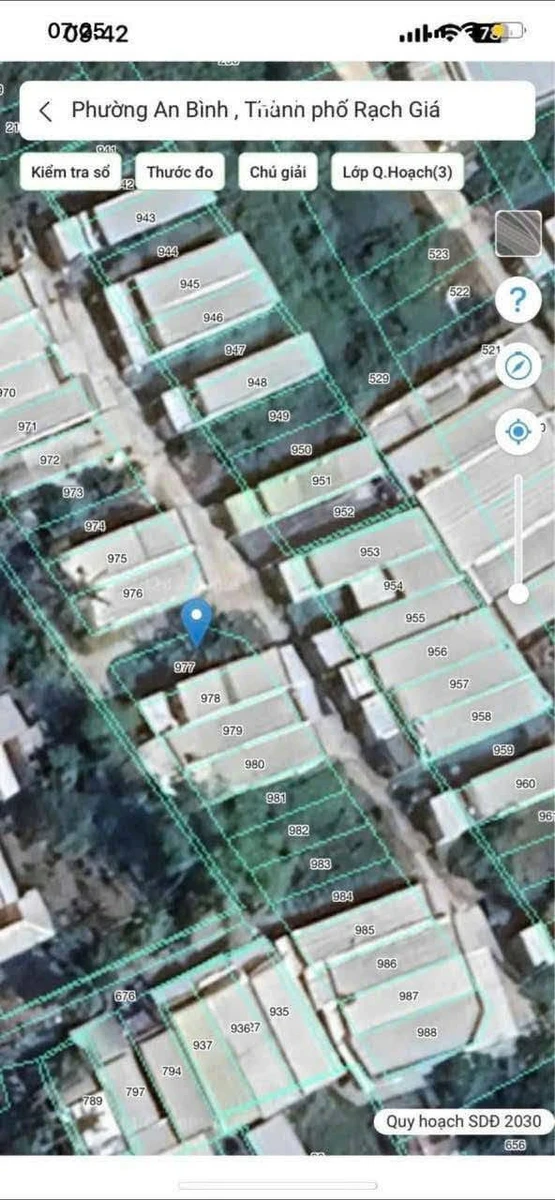Bán đất nền hẻm góc 3 mặt tiền 74,79m² Rạch Giá - Ảnh thu nhỏ 2