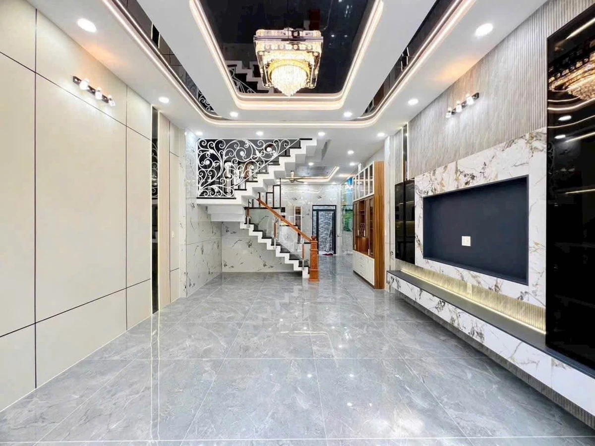 Bán nhà 5x15m 1 trệt 3 lầu đường Lê Văn Khương, Tân Thới Hiệp, Quận 12 giá 5,99 tỷ - Ảnh thu nhỏ 2
