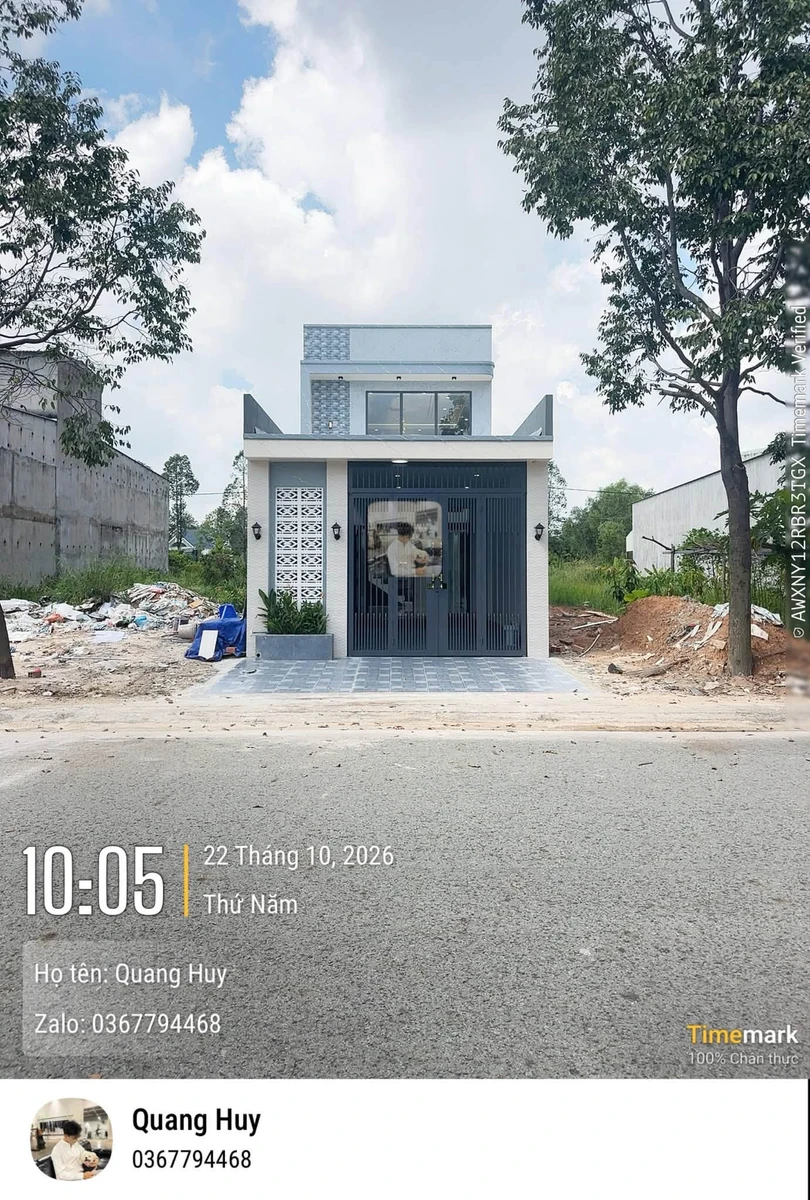 Nhà gác lửng Mỹ Phước 4, Bến Cát, Bình Dương - 150m² - 2.7 tỷ - Ảnh 1