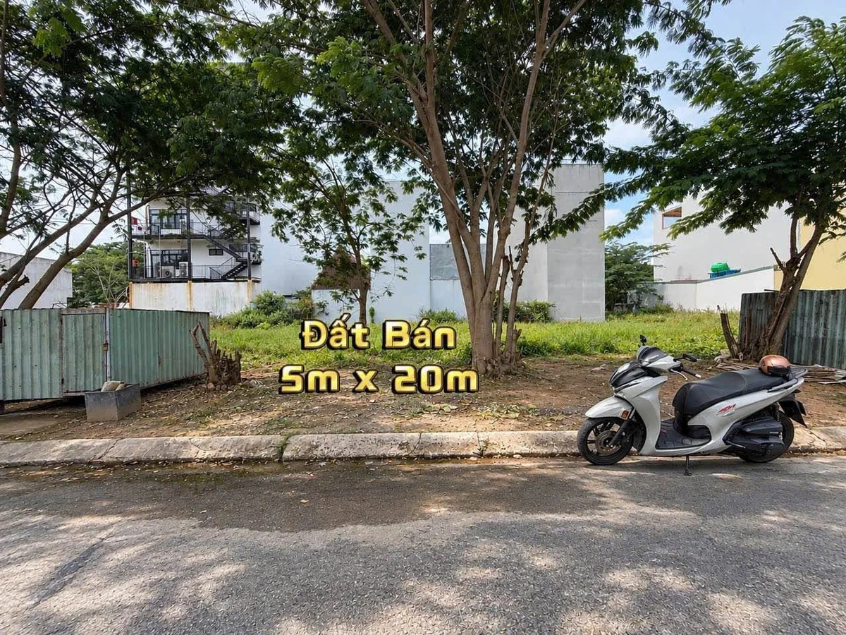 Bán đất nền 5x20m đường số 6 KDC Hưng Gia, Bến Lức, giá 3 tỷ - Ảnh 1