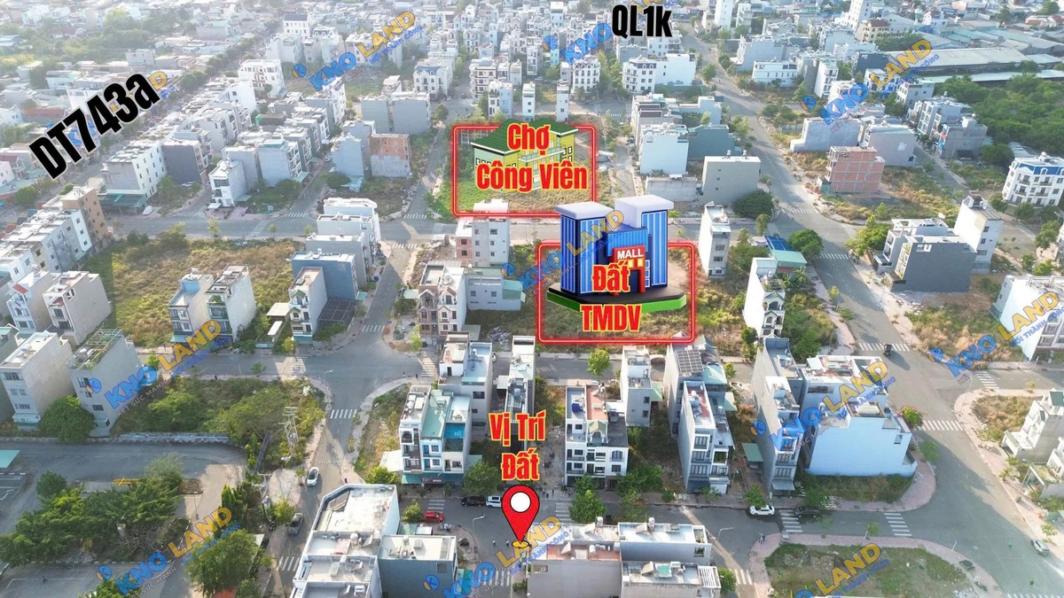 Bán đất góc 101m² KDC Phú Hồng Thịnh 9, Bình Chánh - 5.75 tỷ - Ảnh thu nhỏ 2
