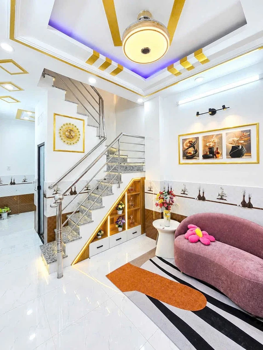 Bán nhà mới 4PN 3WC 24m² Huỳnh Tấn Phát, Nhà Bè - Ảnh thu nhỏ 3