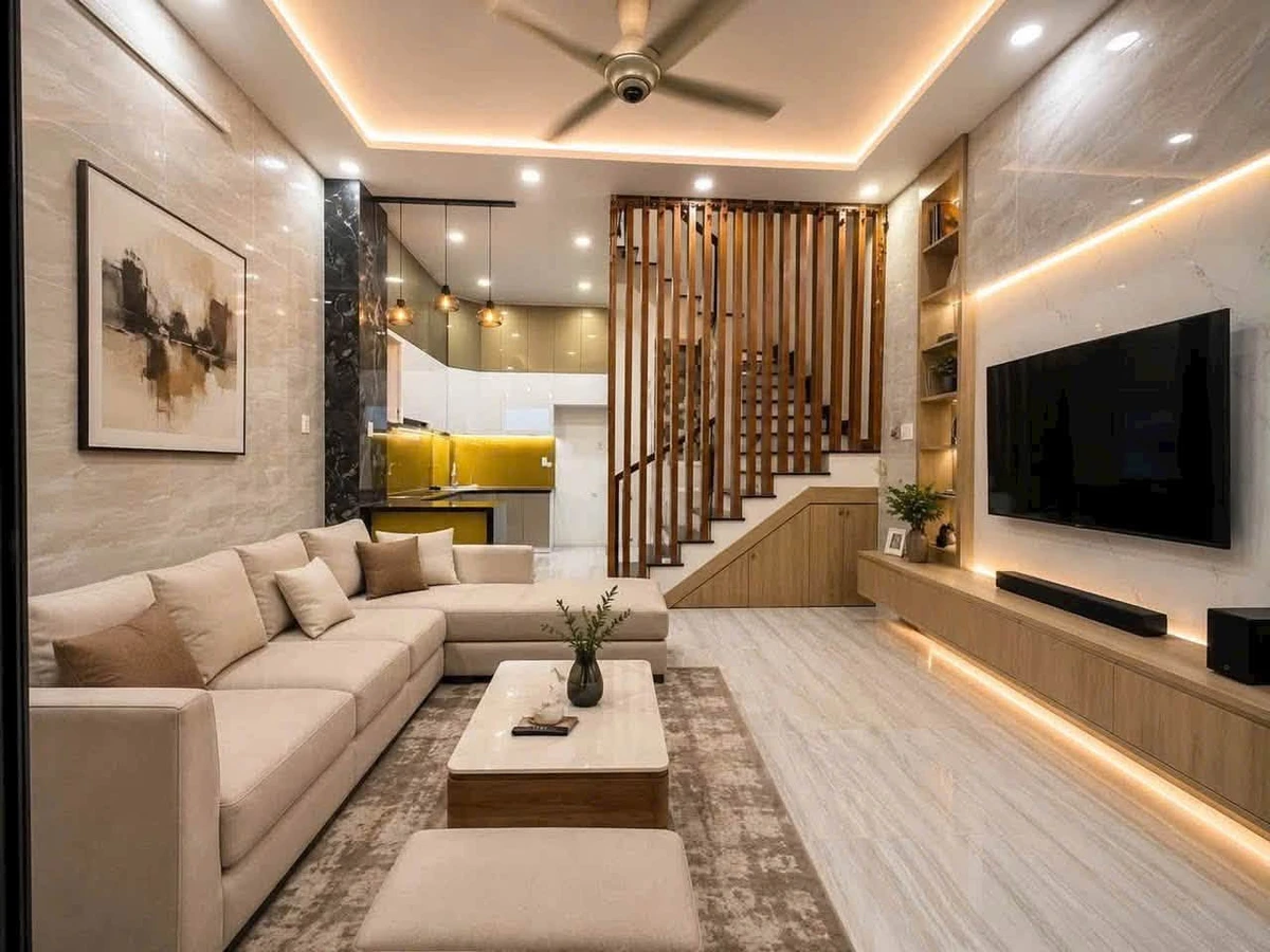 Bán nhà 2 lầu góc 2 mặt tiền Huỳnh Tấn Phát Q7, 43m², 5.39 tỷ - Ảnh thu nhỏ 4