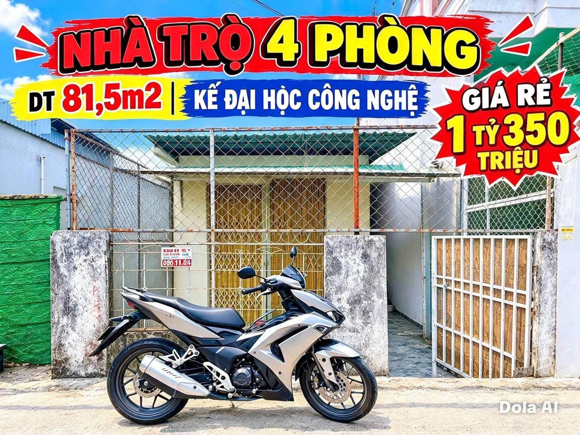 Nhà trọ 4 phòng 81,5m² Nguyễn Văn Cừ An Hòa 1,35 tỷ - Ảnh 1