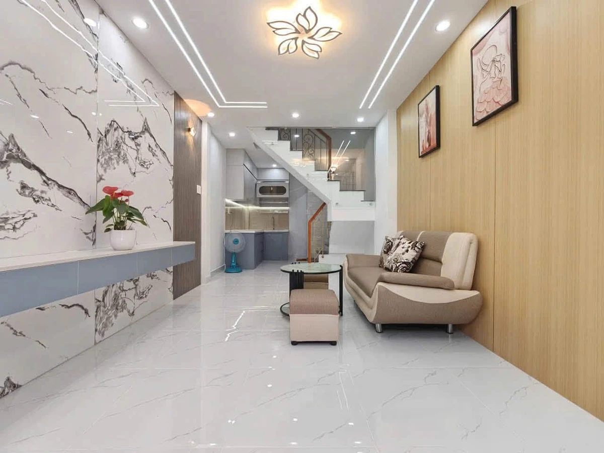 Bán nhà hẻm 1 trệt 1 lầu 3,2x8m, 2PN, Phú Thọ Hòa, Tân Phú, giá 3,62 tỷ - Ảnh thu nhỏ 2