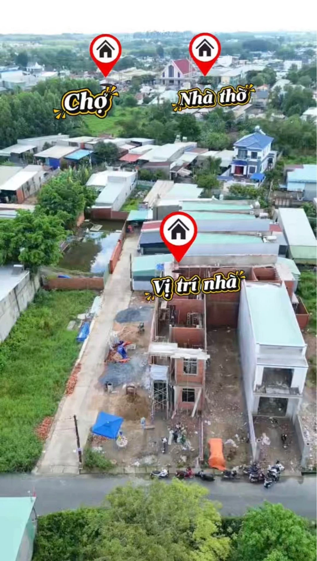 Bán nhà 2 lầu 3PN 135m² Trảng Bom 2,3 tỷ - Ảnh 1