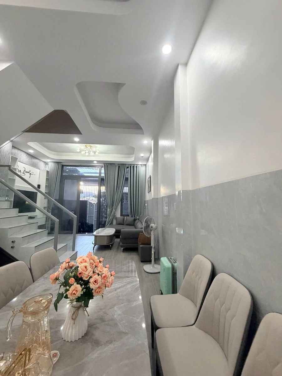 Bán nhà mới 1 trệt 2 lầu 81.6m² Liên Nghĩa 3.5 tỷ - Ảnh 1