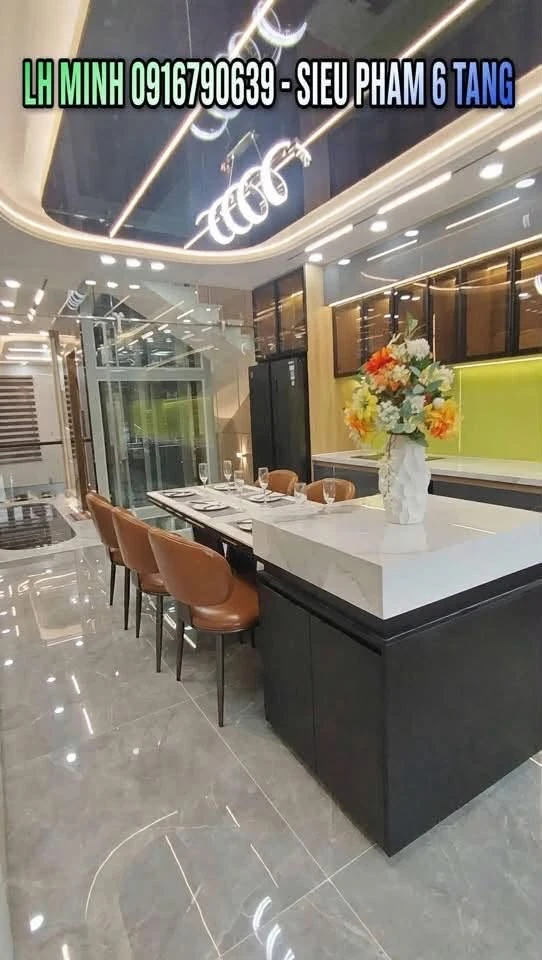 Bán nhà mặt tiền 6 tầng thang máy 4x20m, 6PN tại Thới An, Quận 12 giá 8,45 tỷ - Ảnh thu nhỏ 2