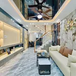 Bán nhà mới xây 4 tầng 40m², 4PN, hẻm xe hơi gần Co.opmart Quang Trung, Gò Vấp - Ảnh thu nhỏ 1