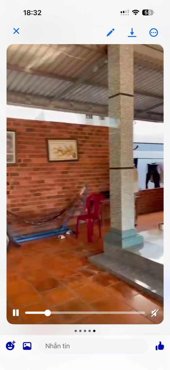 Bán nhà đất 224m² 2 mặt tiền Phan Đăng Lưu, Đất Đỏ - Ảnh thu nhỏ 2