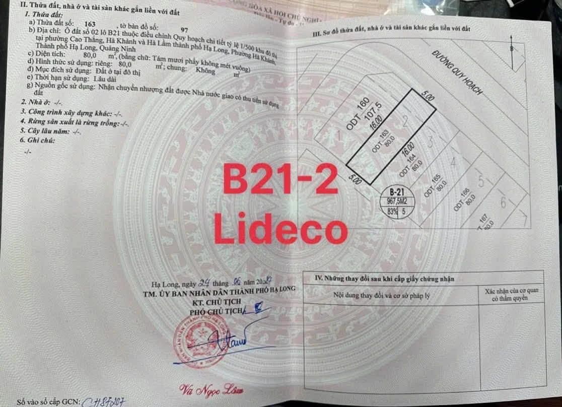 Bán đất kinh doanh 80m² Lideco Cao Thắng 5.5 tỷ - Ảnh thu nhỏ 2