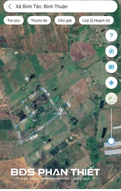 Bán đất nhà yến 16.000 m² Bình Tân Phan Thiết 5.4 tỷ