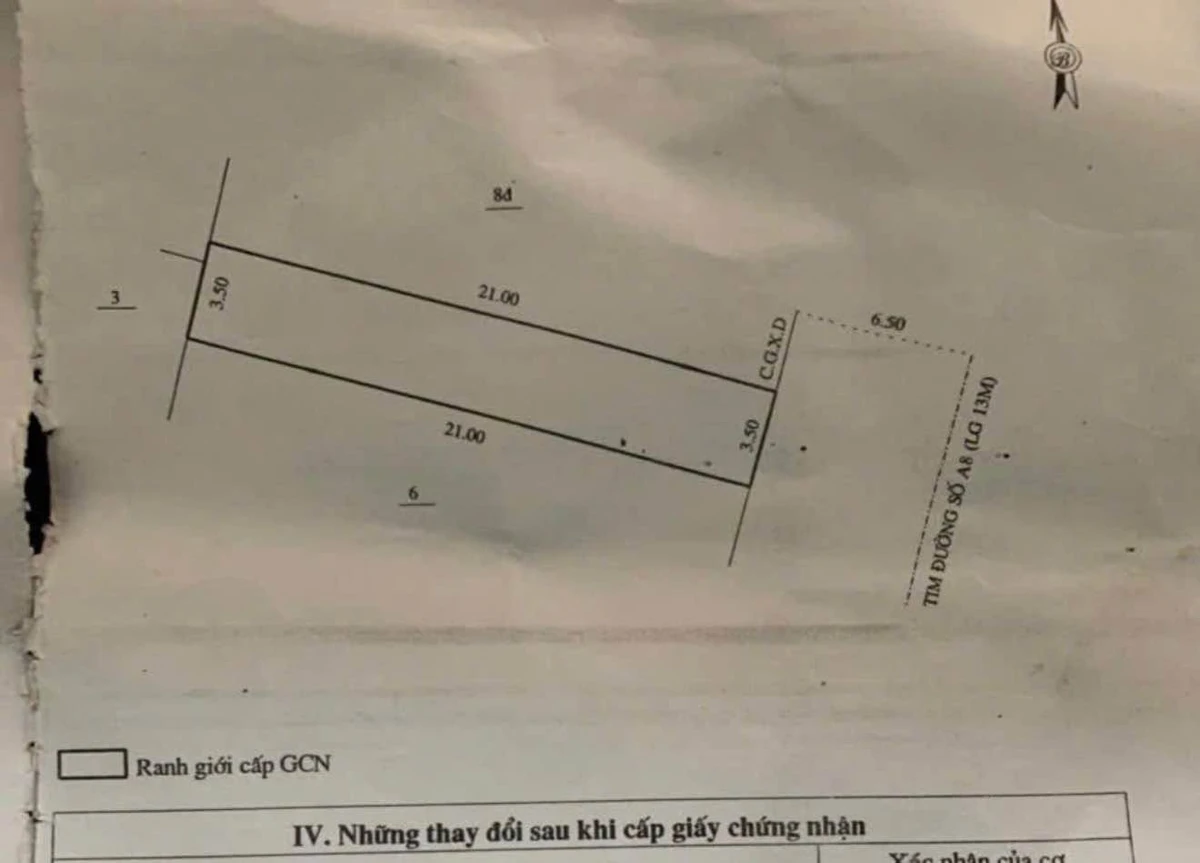 Bán đất TĐC Đê Đông Quy Nhơn 73,5m² 2 tỷ 4 - Ảnh thu nhỏ 2
