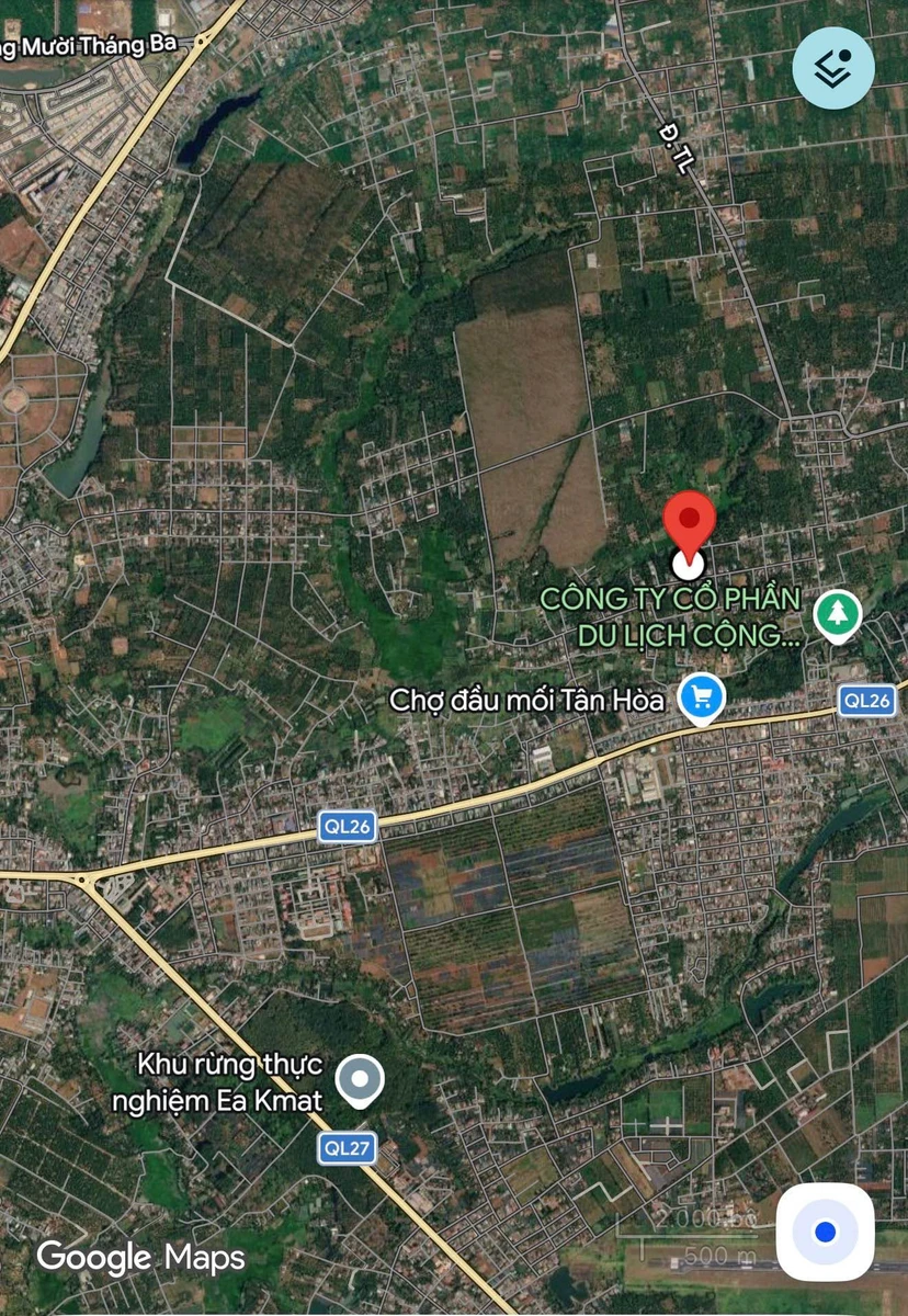 Bán lô đất Hẻm Mậu Thân Phường Tân An, 107.5m², 970 triệu - Ảnh thu nhỏ 3