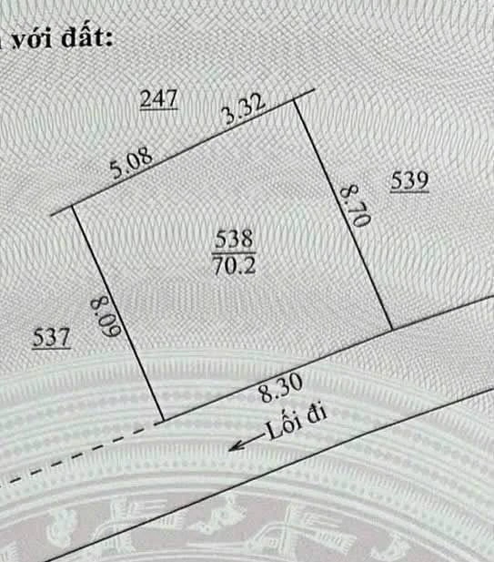 Bán đất 70m² Tôn Đản Q.12 - 2 tỷ 450 - Ảnh thu nhỏ 2