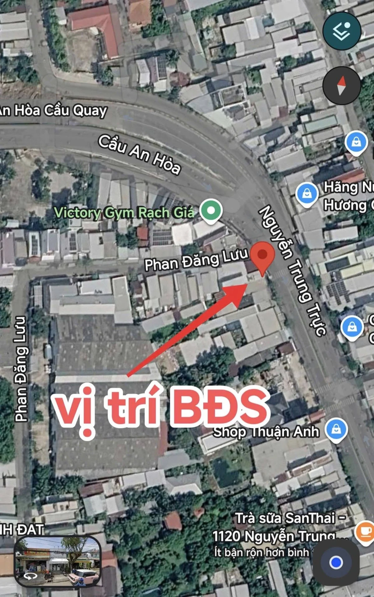 Bán nhà mặt tiền Nguyễn Trung Trực, An Giang, 96m², 3,85 tỷ - Ảnh 1