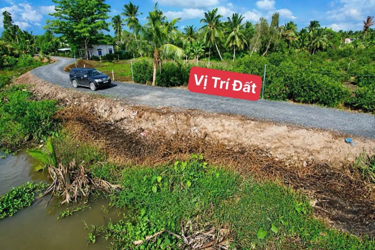 Bán lô góc 690m² 2 mặt tiền view sông Thạnh Hòa, Bến Lức - Ảnh 1