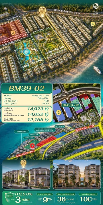 Biệt thự song lập 162m2 Hạ Long Xanh, chỉ 8,38 tỷ sau áp voucher 30% - Ảnh thu nhỏ 3
