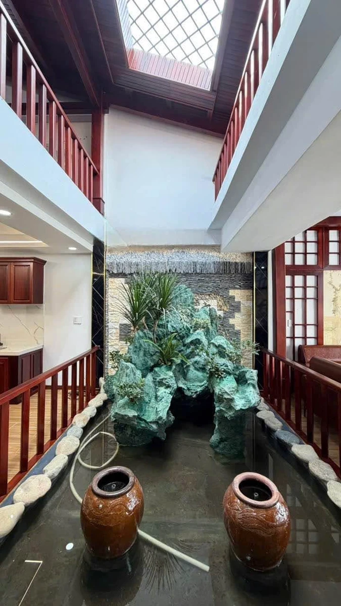Bán nhà sân vườn mái Nhật 300m2 mặt tiền đường kinh doanh, Xã Phước Lý, Cần Giuộc - Ảnh thu nhỏ 3