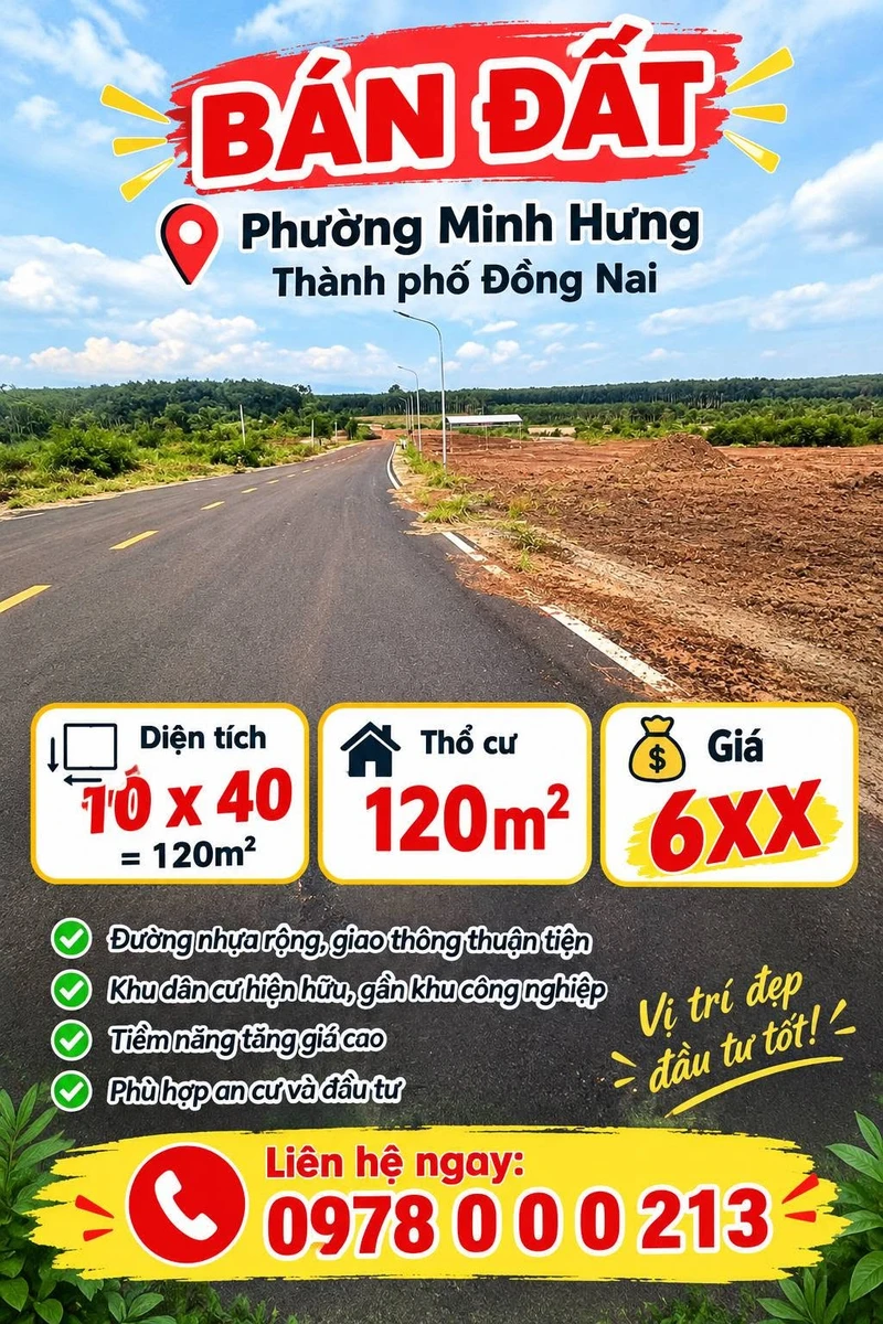 Bán sỉ lẻ 60 nền đất thổ cư Đồng Nai từ 3 tỷ - Ảnh thu nhỏ 4