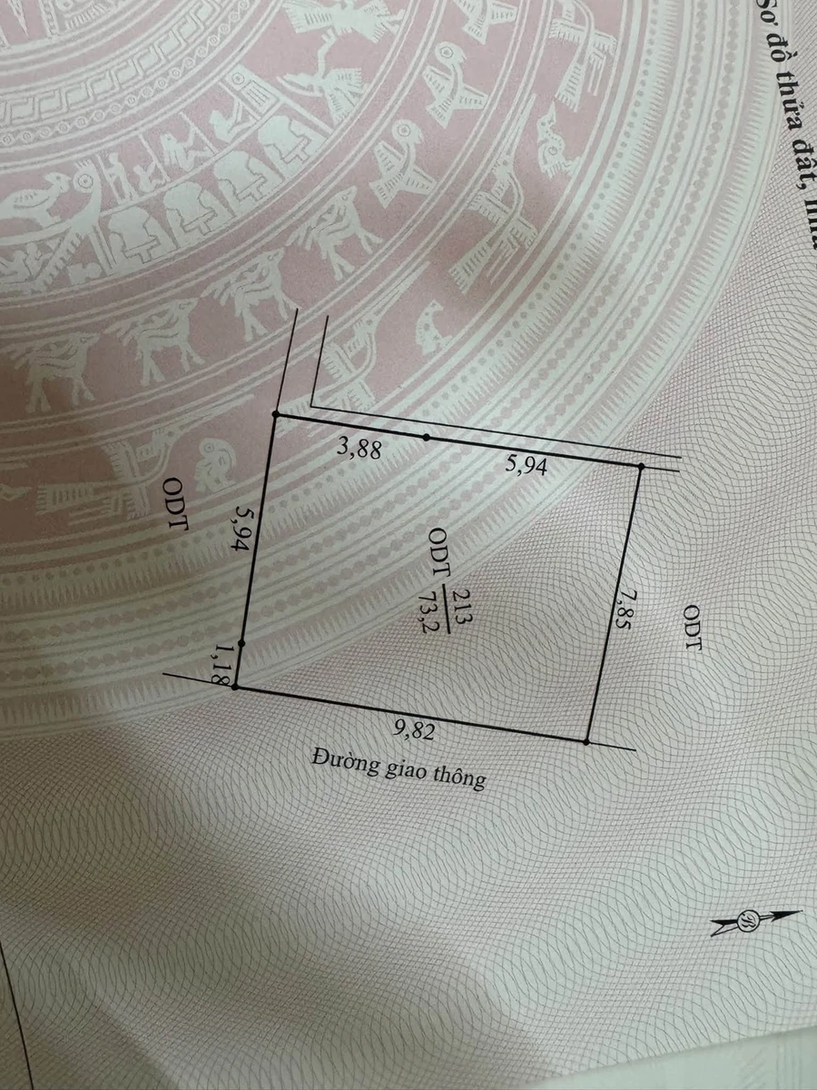 Bán nhà 2 tầng 73m² sát hồ Văn Lang, Việt Trì - Ảnh thu nhỏ 4